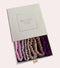 Lilac Silk Skinny Scrunchies