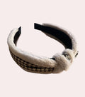 Belle Houndstooth Headband