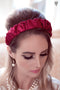  Marie Headband  premium silk material, which allows you to bring the beauty out of your hair