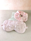 Rose Silk Scrunchie hair accessory keeps your ponytail in perfect position