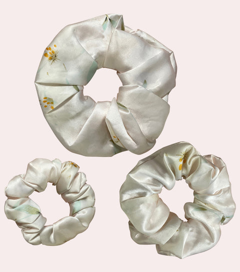 Botanic Silk Scrunchie